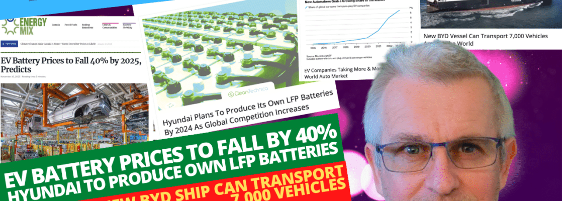 EV Battery Prices to Fall 40%