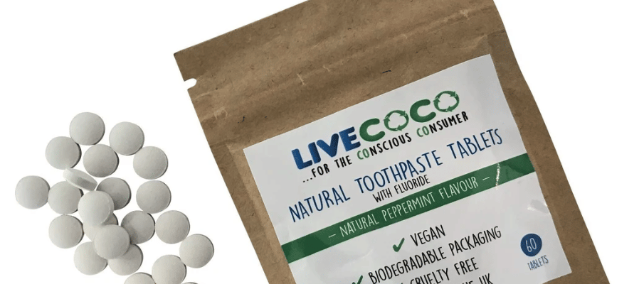 LiveCoco Toothpaste Tablets