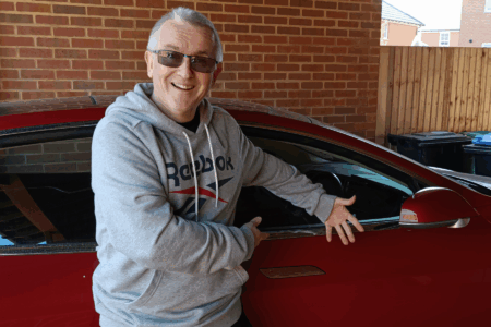 Tesla Model S door handles