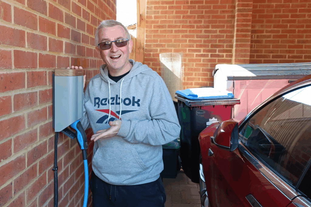 Simpson and Partners EV Charger fitted