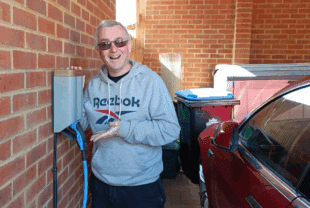 Simpson and Partners EV Charger fitted