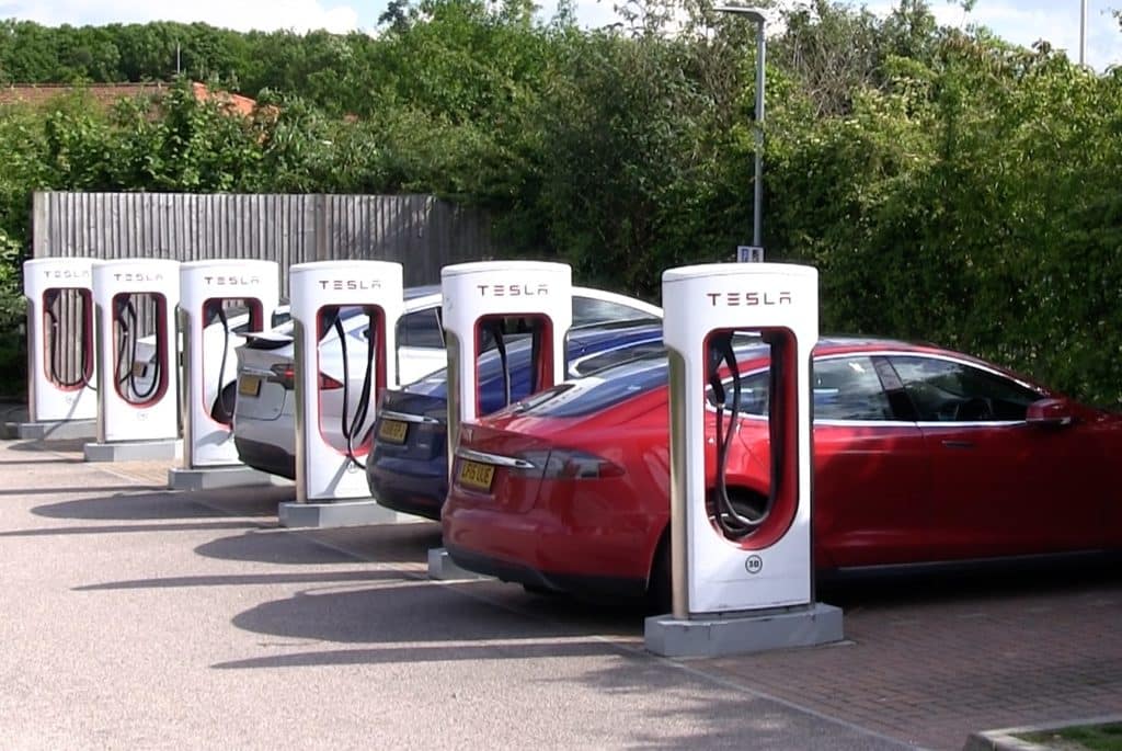 Tesla Superchargers open to other cars in the UK